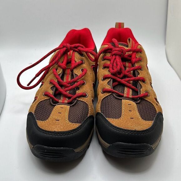 CUSHIONAIRE Women's low top hiking boot 6 TAN - Picture 2 of 8